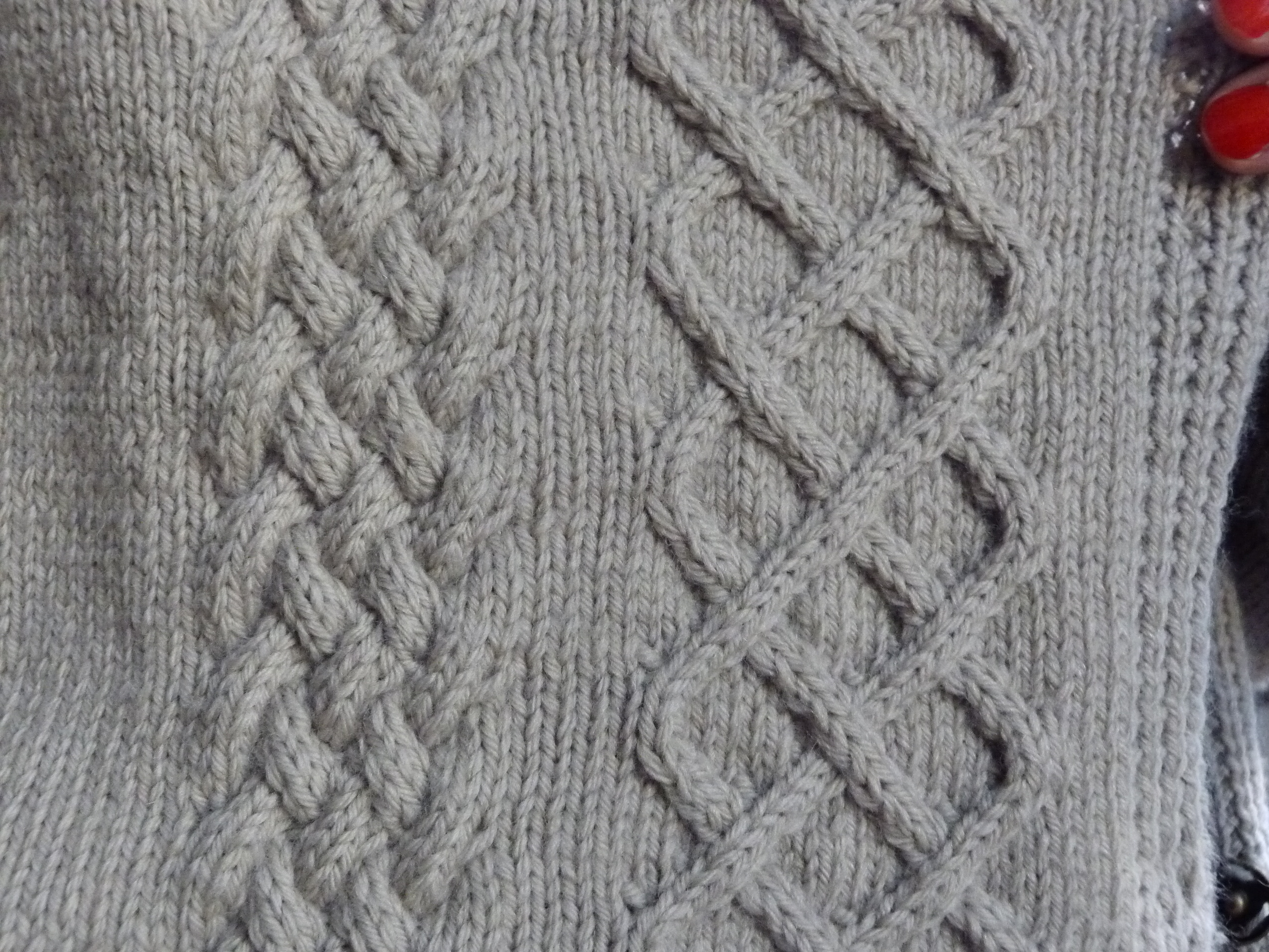 tricoter une torsade double
